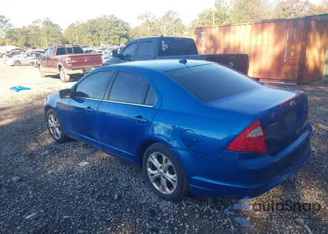 2012 Ford Fusion Se from USA, damaged, VIN 3FAHP0HA2CR393909